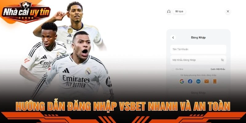 Hướng Dẫn Đăng Nhập VSBET Nhanh Và An Toàn