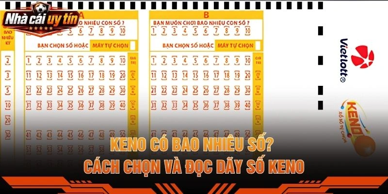 Keno Có Bao Nhiêu Số? Cách Chọn Và Đọc Dãy Số Keno
