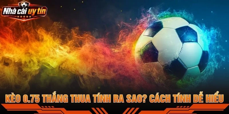 Kèo 0.75 Thắng Thua Tính Ra Sao? Cách Tính Dễ Hiểu